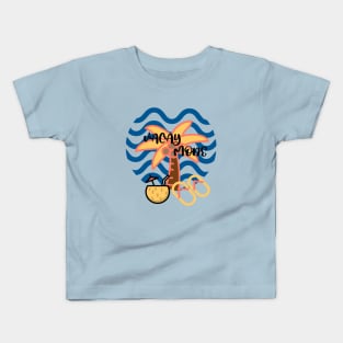 VACATION Mode Is On Kids T-Shirt